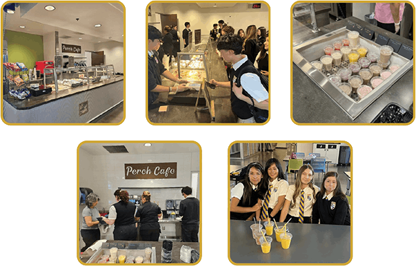 Photos inside The Perch Café